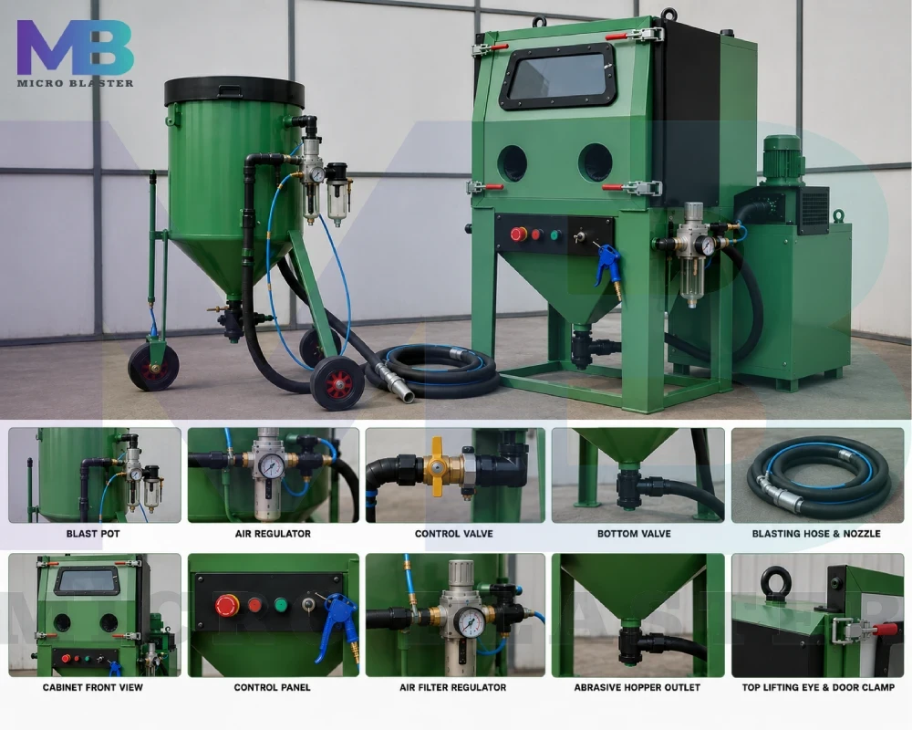 Grit Blasting Machine