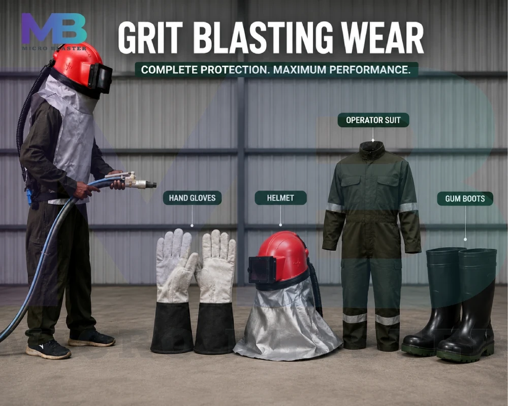 Grit Blasting Wear