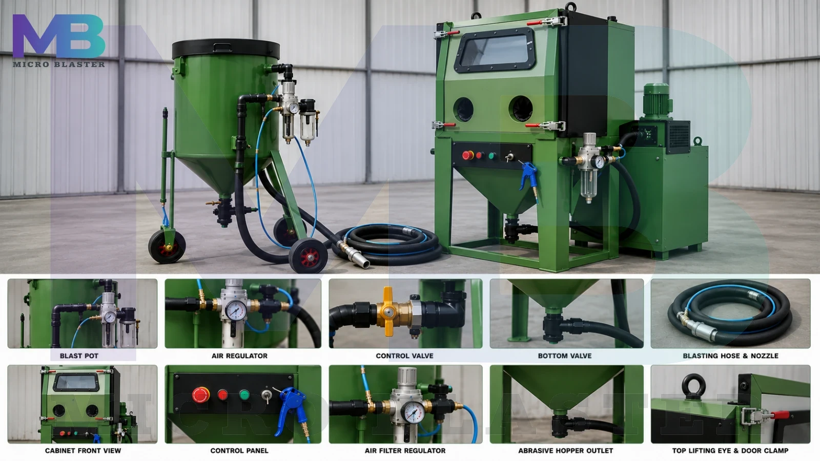 Grit Blasting Machine