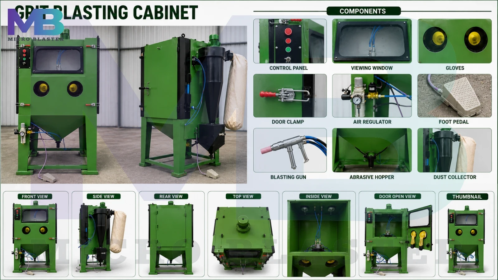 Grit Blasting Cabinets 1