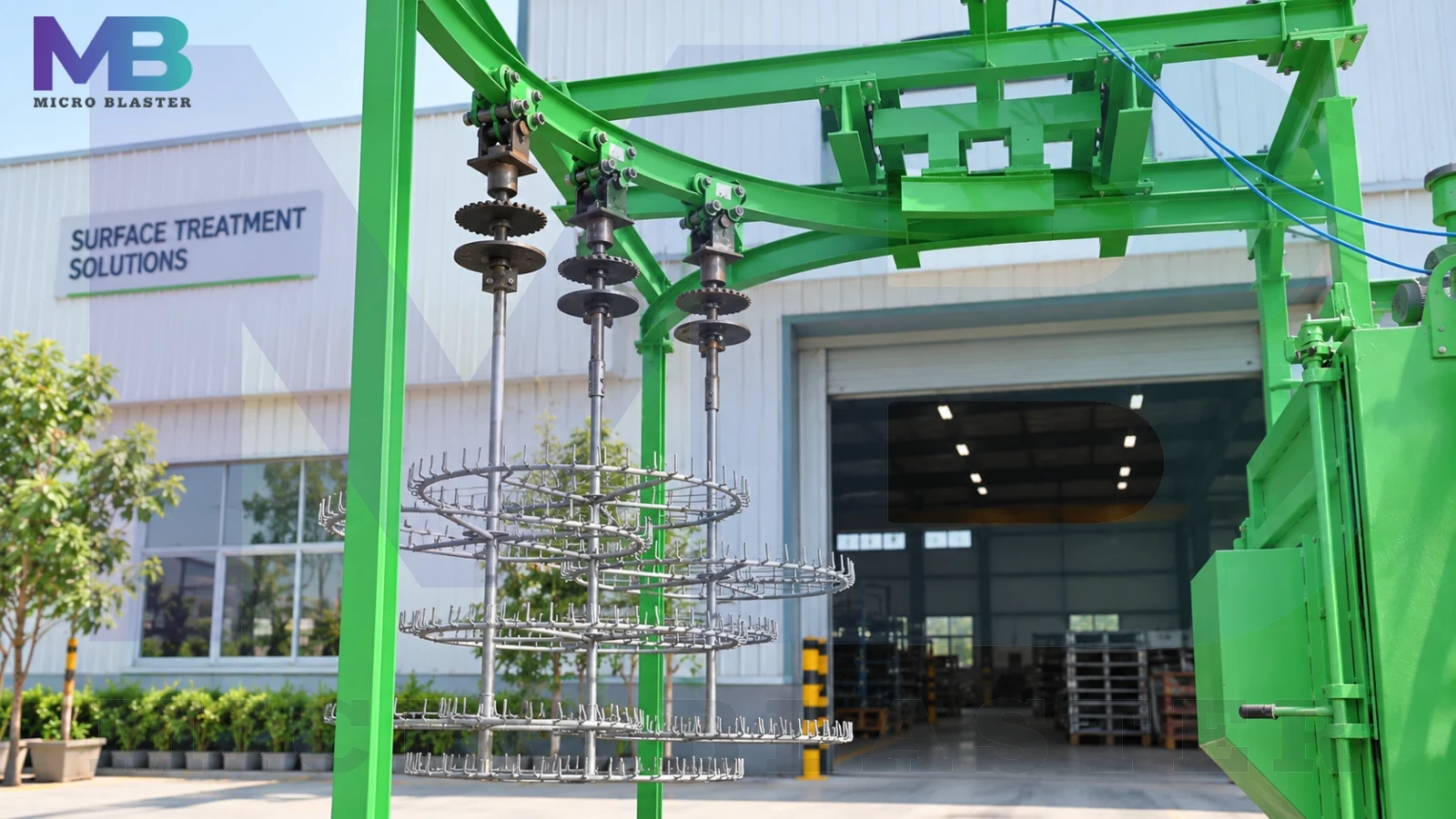 Hanger Type Shot Blasting 1