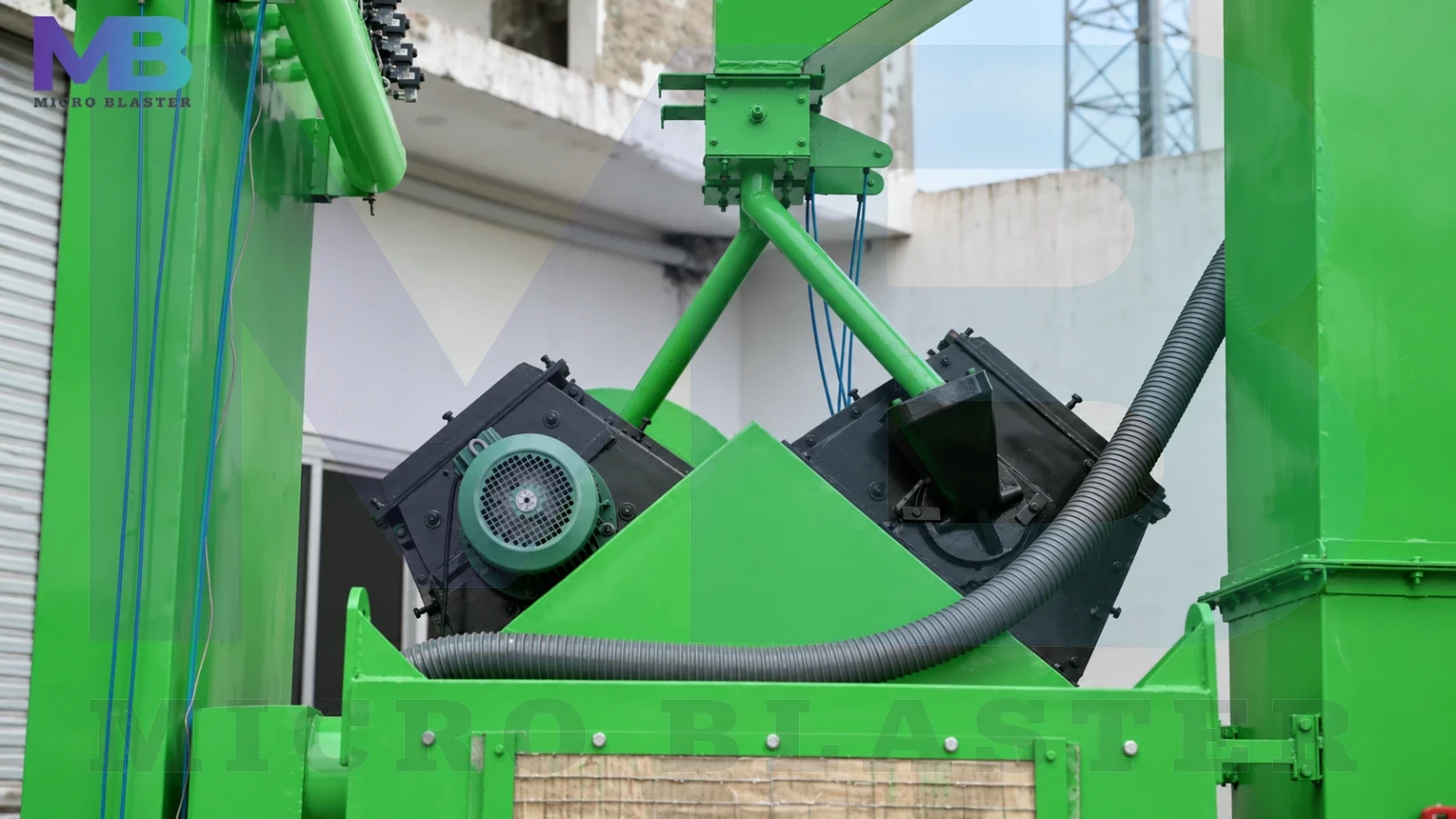 Plate Cleaning Shot Blasting Machine 2