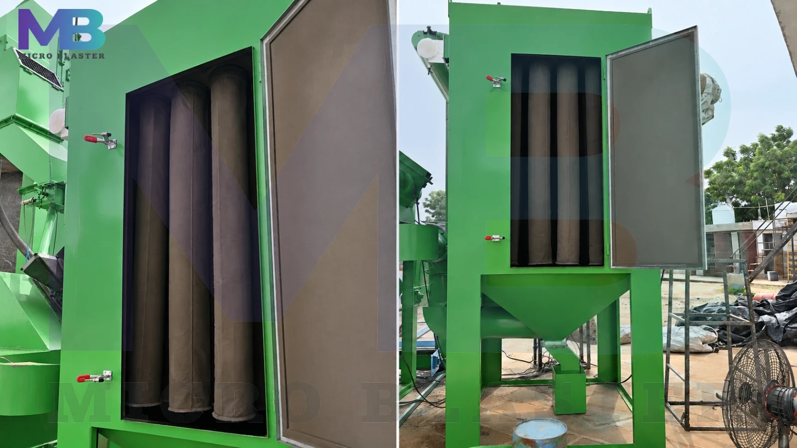 Plate Cleaning Shot Blasting Machine 5