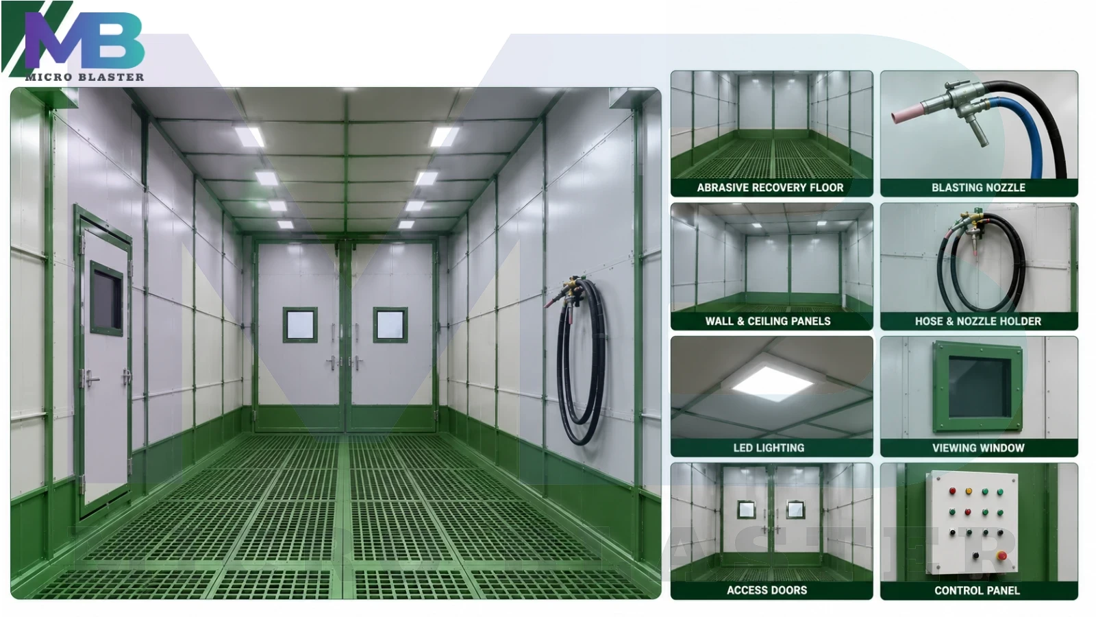 Shot Blasting Room 1