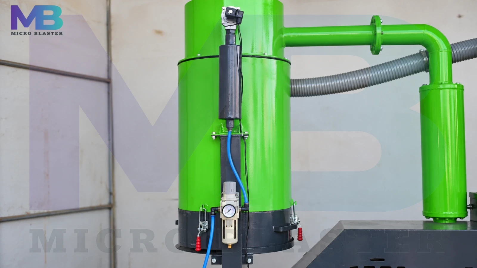 Vacuum Shot Blasting Machine 8