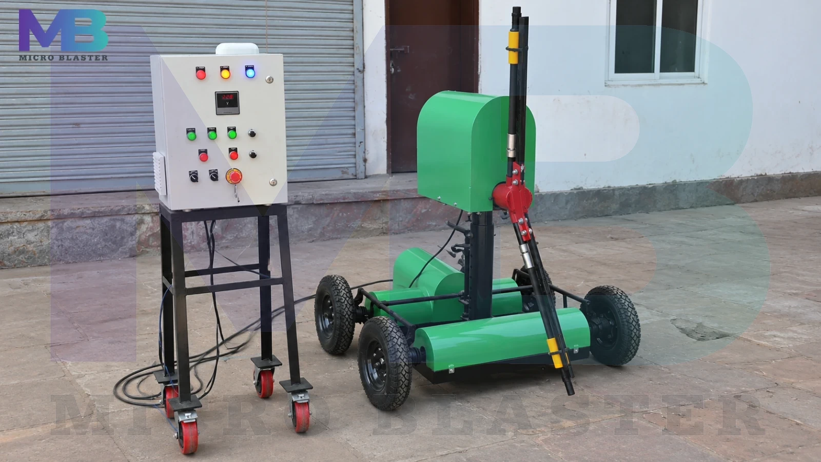Internal Pipe Blasting Equipment