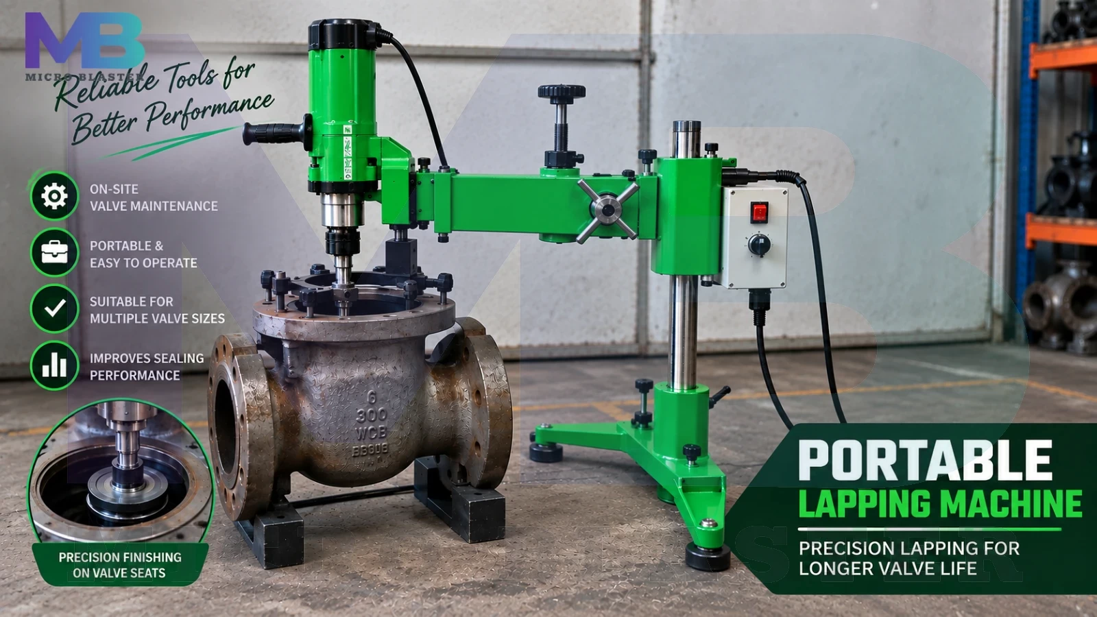 Portable Lapping Machine