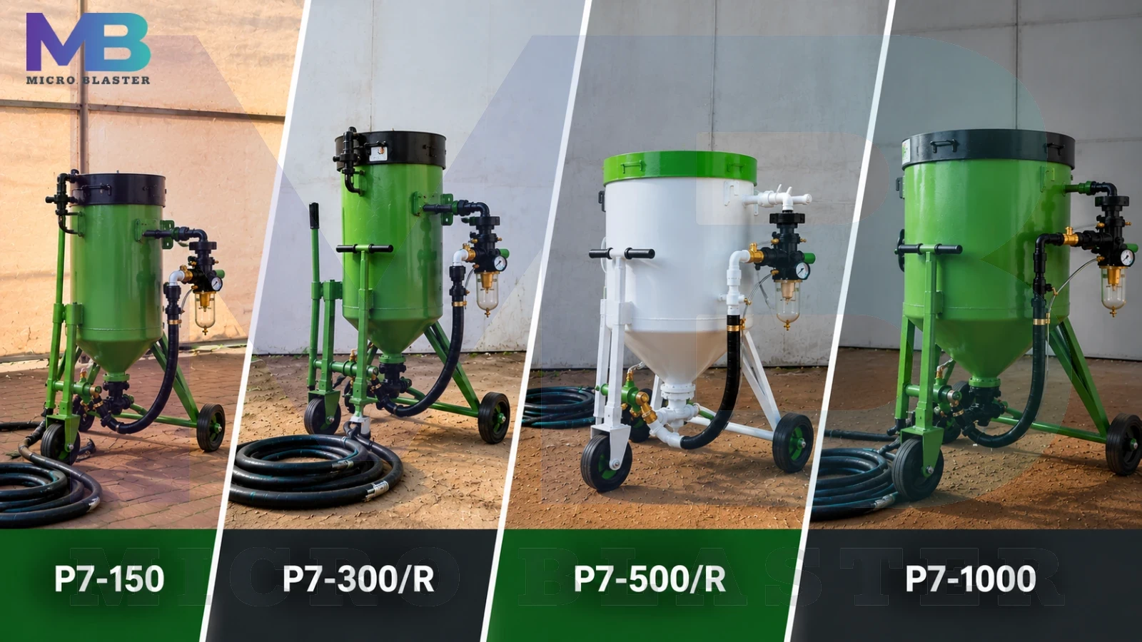 Portable Sand Blasting Machine