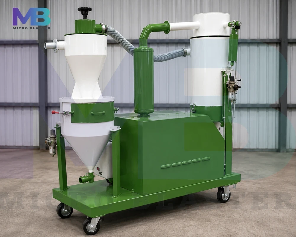 Vacuum Grit Blasting Machine