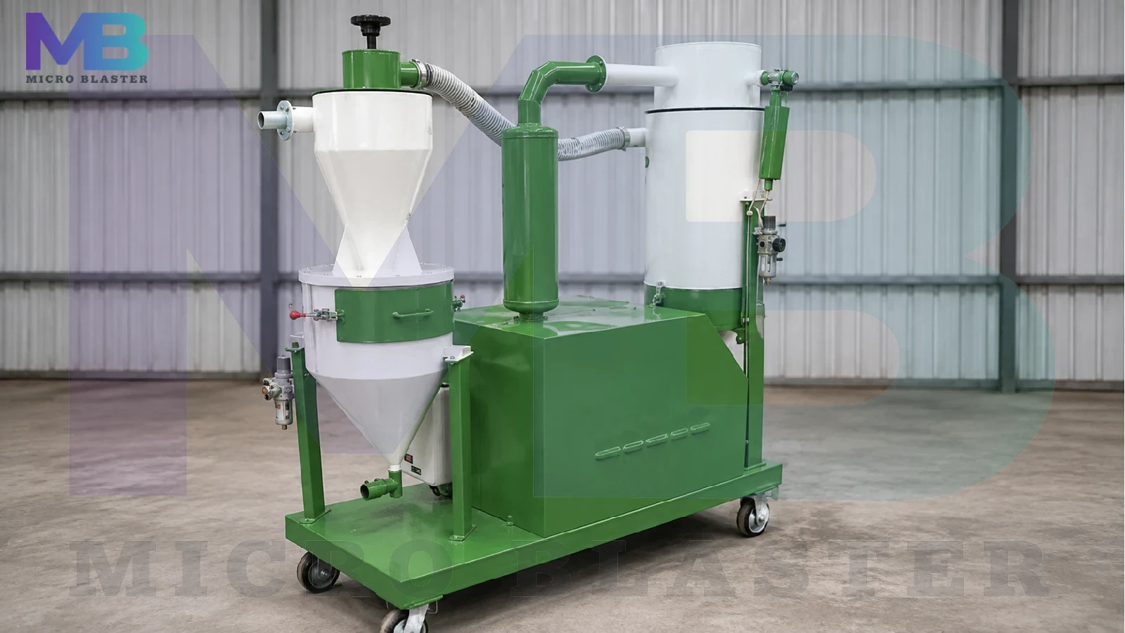 Vacuum Grit Blasting Machine